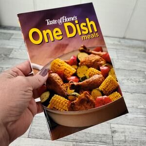 Taste‎ of Home ONE DISH MEALS Cookbook RECIPE CARDS Booklet 2006
